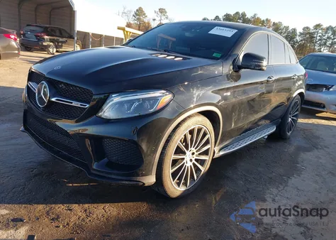 2019 Mercedes-Benz Amg Gle 43 Coupe 4Matic z USA, uszkodzony, nr VIN 4JGED6EB9KA148325